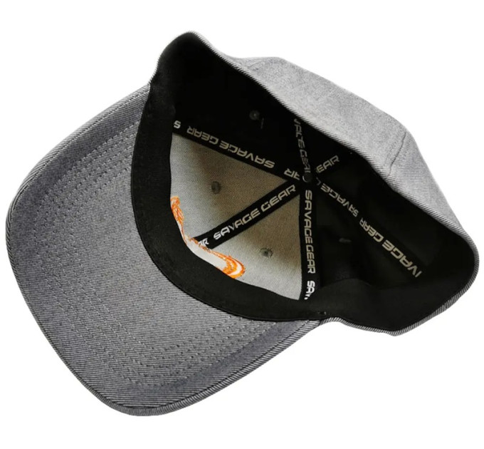 Кепка Savage Gear Classic Jaw Cap One size к:grey melange