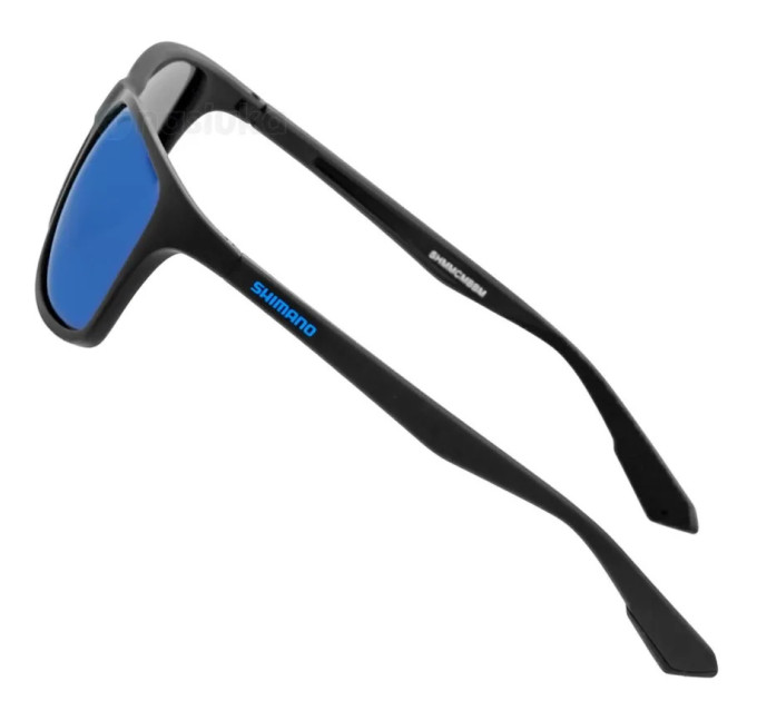 Очки Shimano Antares Matte Black + Blue Mirror