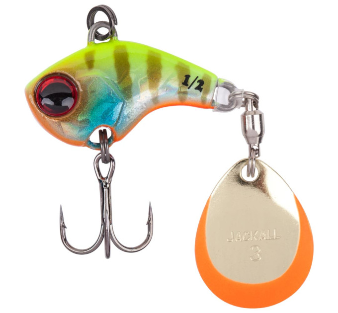 Тейл-спиннер Jackall Deracoup 3/8oz (10.5g) Chartreuse Back Bluegill