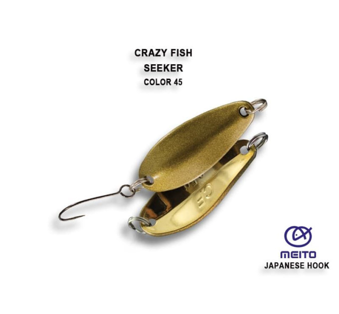 Блешня Crazy Fish Seeker 2.5 г №45-OL