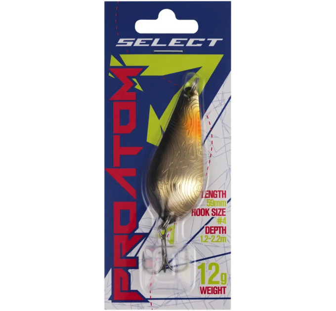 Блешня Select ProAtom 12.0g 59mm #06