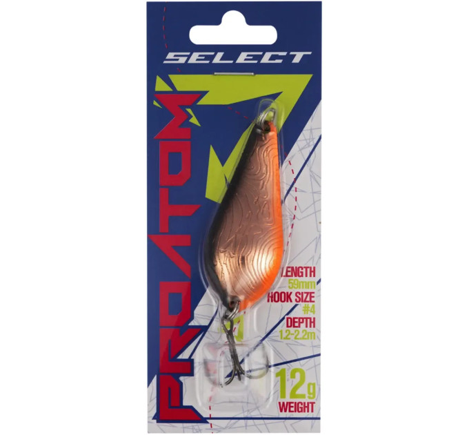 Блешня Select ProAtom 12.0g 59mm #07