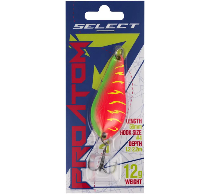Блесна Select ProAtom 12.0g 59mm #09