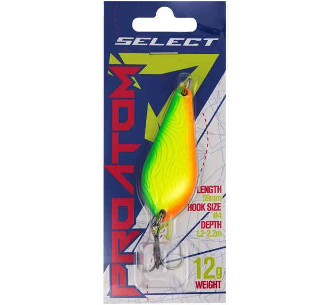 Блешня Select ProAtom 12.0g 59mm #13