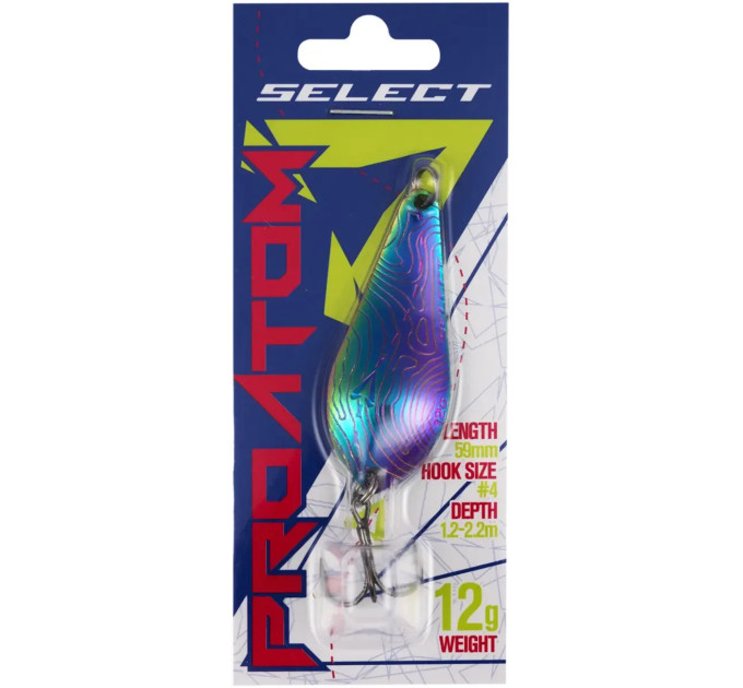 Блешня Select ProAtom 12.0g 59mm #14