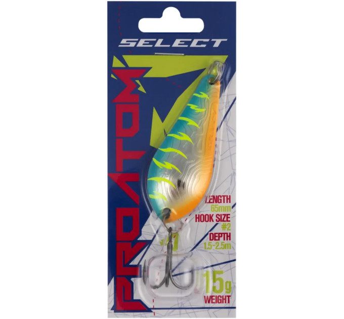 Блешня Select ProAtom 12.0g 59mm #15