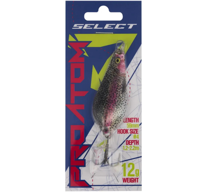 Блешня Select ProAtom 12.0g 59mm S48