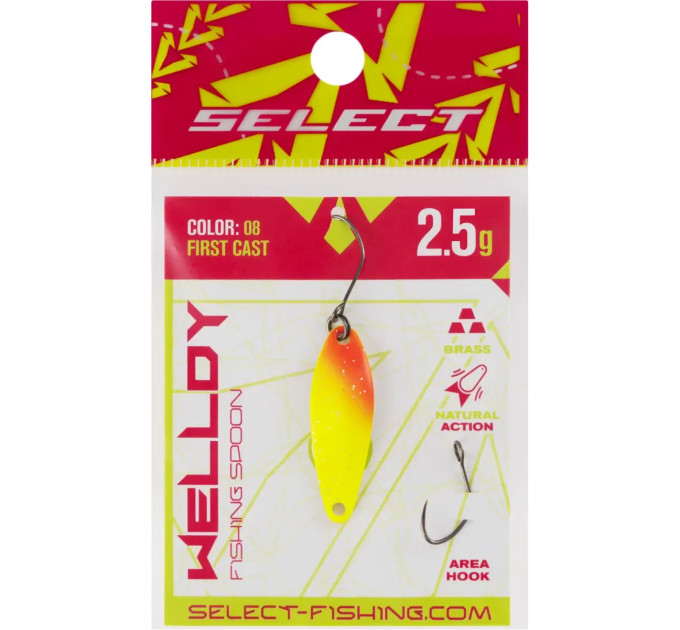 Блесна Select Welldy 1.8g 31mm #08 First Cast