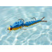 Мандула DaKi Floating Larva 70mm 2.8 #03 Sky Blue/Yellow