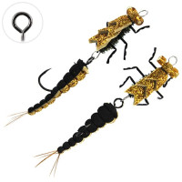 Мандула STRIKE Floating Jig Realistic Stone Big Double Gold-Black (2)