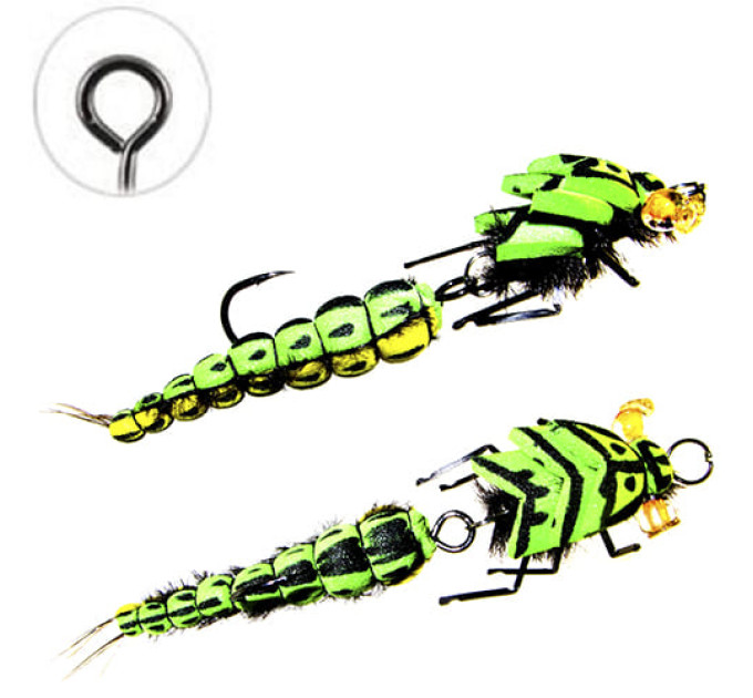 Мандула STRIKE Floating Jig Realistic Stone Big Double Green (2)