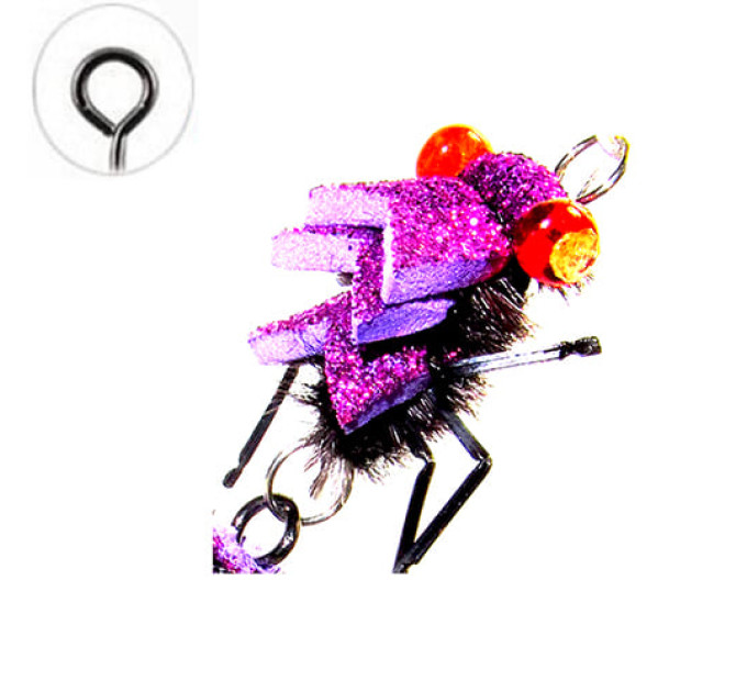 Мандула STRIKE Floating Jig Realistic Stone Big Double Violet Pearl (2)