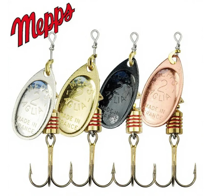 Mepps Aglia Black #5 - 13g - оберталка