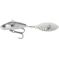 Тейл-спиннер Savage Gear 3D Sticklebait Tailspin 65mm 9.0g Sinking Black Silver