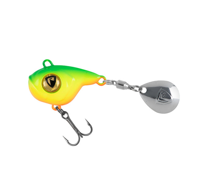 Тейл-спиннер Fox Rage Big Eye Spin Tail 14 g Fire Tiger NSA038