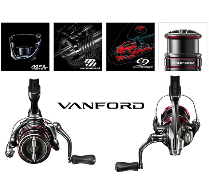 VFC3000F, Котушка Shimano Vanford C3000HG 7+1BB 5.3:1