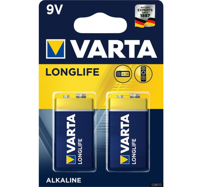 Батарейка VARTA LLX E-BLOCK 6LR61 (крона)