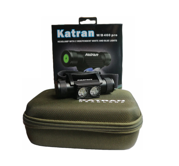 Ліхтар налобний Katran W/B460 PRO (+case)