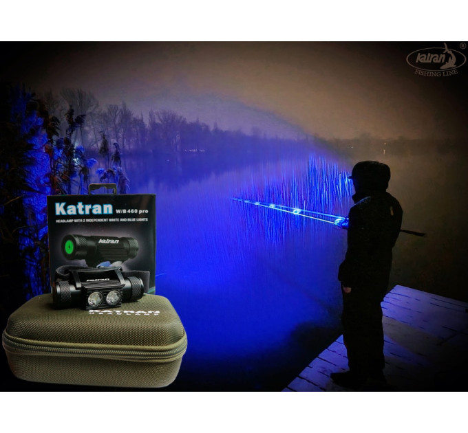 Ліхтар налобний Katran W/B460 PRO (+case)
