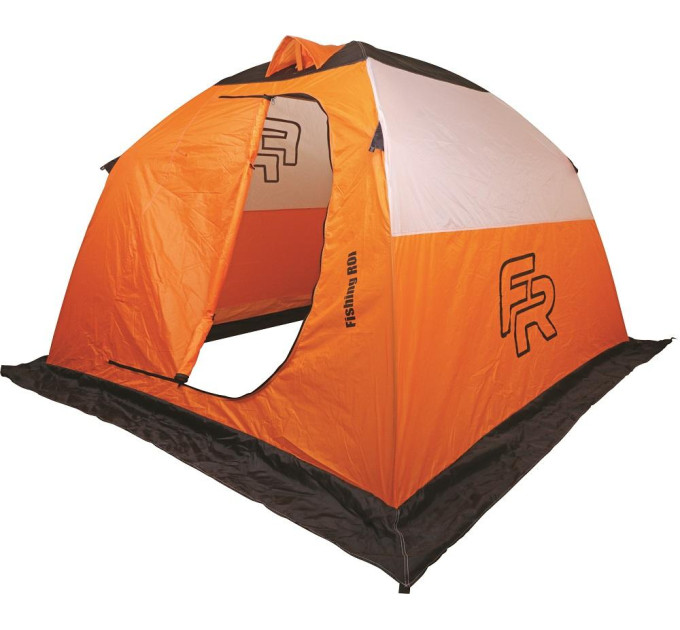Намет парасолька FR Ice Fishing зим. Автоматик (200*200*160cm) помаранч. Oxford 150D