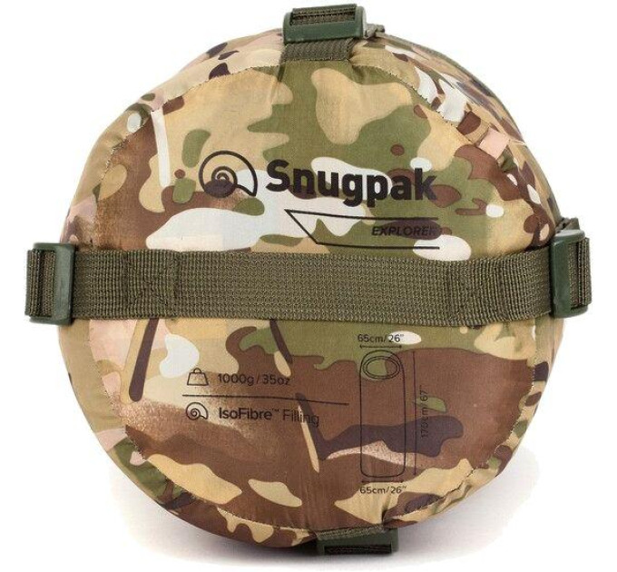 Спальник Snugpak Basecamp Explorer дитячий, 1кг, 170 см, ковдру к:камуфляж