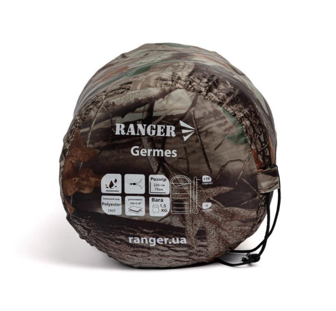 Спальний мішок Ranger Germes Camo RA 6637