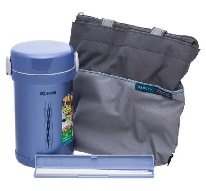 Набір для ланчу ZOJIRUSHI SL-NC09AA к:blue