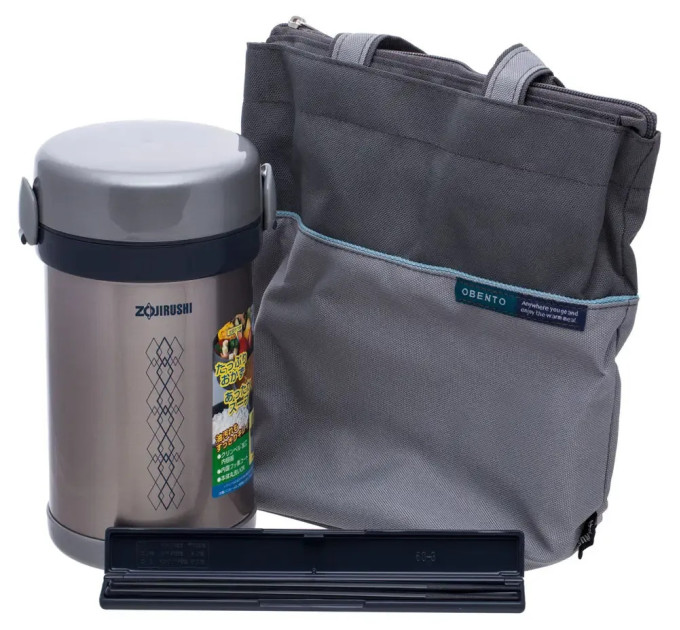 Набір для ланчу ZOJIRUSHI SL-NC09ST к:steel