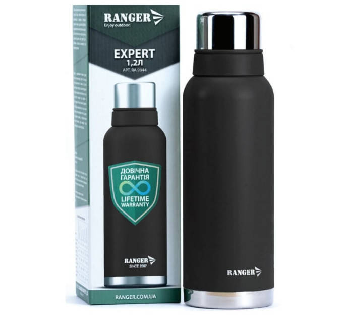 Термос Ranger Expert 1,2 L Black