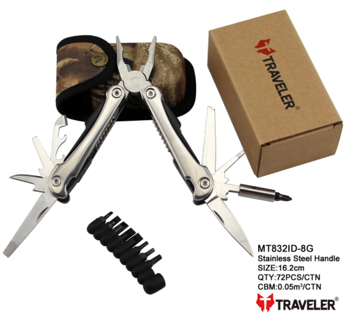 Ніж багатофункціональний (мультитул) Traveler MT-832