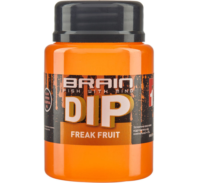 Дип для бойлов Brain F1 Freak Fruit (апельсин/кальмар) 100ml