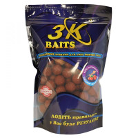 3KBaits Бойл  растворимый пылящий 16мм (кальмар-клюква) 0,8кг