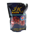 3KBaits Бойл  растворимый пылящий 20мм (клубника) 0,8кг
