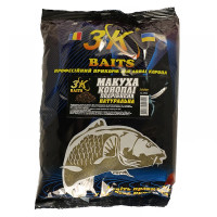 3KBaits Макуха коноплі подрібнена (натуральна) 1000 г