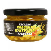 3KBaits Насадка Сладкая кукуруза Premium (креветка) 100мл