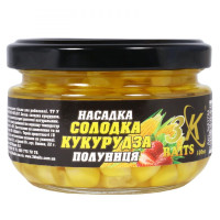 3KBaits Насадка Сладкая кукуруза Premium (клубника) 100мл