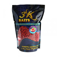 3KBaits Pellets 8 мм (клубника) 800 г
