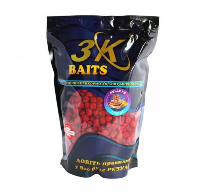 3KBaits Pellets 8 мм (спеції) 800 г