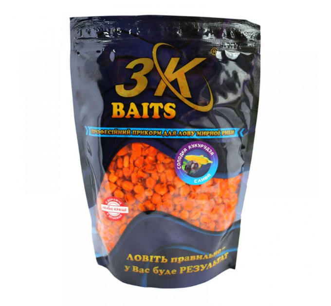 3KBaits Солодка кукурудза (слива) 800 г