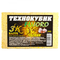 3KBaits Технокубик FLUORO (часник) 290 г