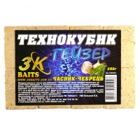 3KBaits Технокубик ГЕЙЗЕР (клубника) 290 г