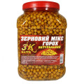 3KBaits Зерновий МІКС ГОРОХ (натуральний) відро/банка 3л