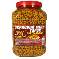 3KBaits Зерновой МИКС ГОРОХ (натуральный) ведро/банка 3л