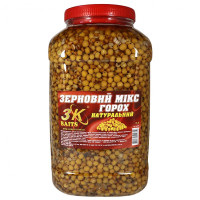 3KBaits Зерновой МИКС ГОРОХ (натуральный) ведро/банка 5л