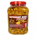 3KBaits Зерновой МИКС КУКУРУЗА (с тигровым орехом) ведро/банка 3л