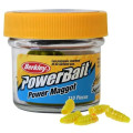 Приманка Berkley Gulp! Power Maggot Yellow (110 шт) (Опарыш желтый)
