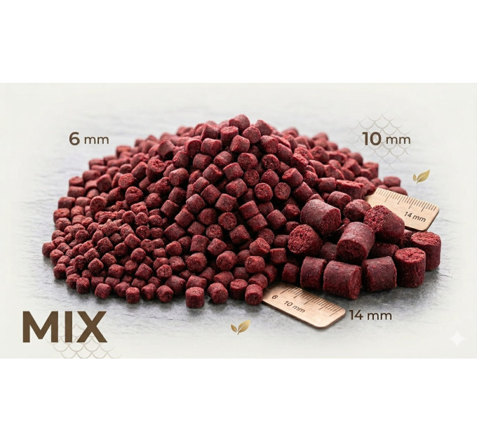 АЙ-Підсікай CARP Pellets STRAWBERRI MIX 3500г у відрі