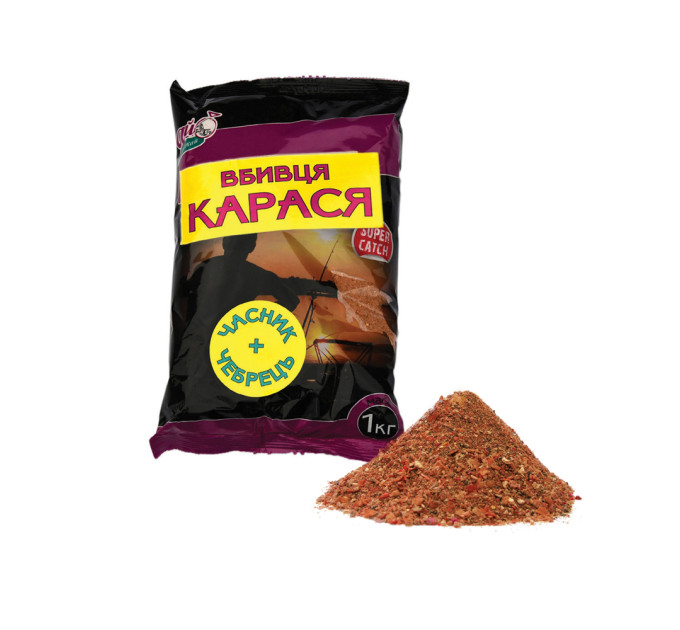 Прикорм АЙ-Підсікай Вбивця Карася ЧАСНИК + ЧЕБРЕЦЬ