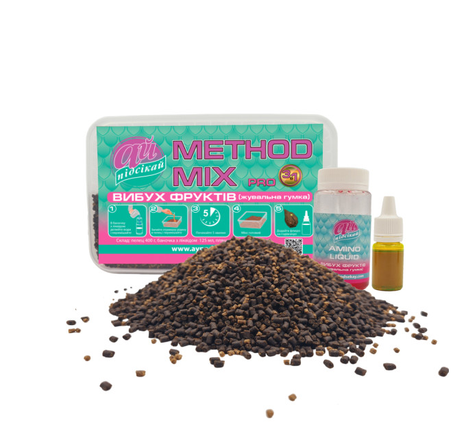 Method Mix АЙ-Подсекай (3 в 1) Взрыв фруктов 400г