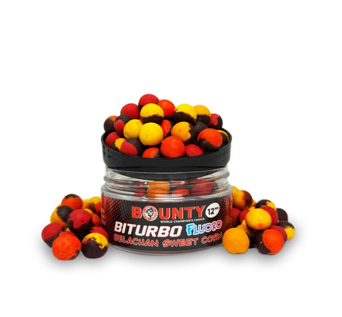 Bounty Premium boyle+pop-up FLUORO BITURBO BELACHAN / SWEET CORN 12мм